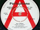 45 UK 60s Groovy Pop R&B  DEMO Blue Ribbons - THE PARAMOUNTS Procol Harum