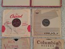 1940's Japan Swing 78 RPM 4-Record Set, with Hard Case (Nat King Cole signed?)