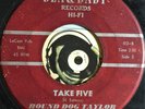 Hound Dog Taylor 45 KILLER Boogie Jump Blues Take Five  Baby Is Coming Home VG @