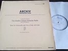 Enrico MAINARDI - Bach Cello Suite No. 6 LP ARCHIV 14061 APM GERMANY 1956 ED1