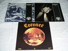 3 x Coroner LP / R.I.P Punishment for Decadence No more Colour Kreator Slayer