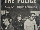 THE POLICE  Fall Out / Nothing is Achieving 1977 UK 7” 1st press Pic Cvr