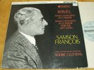 COLUMBIA SAX 2394 UK 1st T/S  RAVEL - PIANO CONCERTOS *SAMSON FRANCOIS* NM