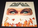 CRONOS (VENOM) - DANCING IN THE FIRE - LP UK 1990 1ST PRESS EX+ X067