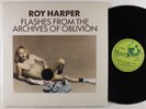 ROY HARPER Flashes From The Archives Of Oblivion HARVEST 2XLP VG++/NM gatefold