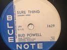 MODERN JAZZ 78rpm Bud Powell - Collard Greens BLUE NOTE 1629 George Duvivier