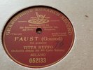 TITTA RUFFO FAUST DIO POSSENTE GRAMOPHONE MONARCH 052133
