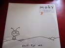 MOBY WAIT FOR ME    DOUBLE WHITE VINYL