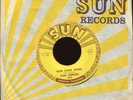 CARL PERKINS Blue Suede Shoes on Sun Rockabilly 45 VG++ With Company Sleeve