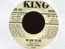 WAYNE RANEY We Love to Live on King Bio Promo Hillbilly Bop 45 Hear