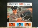 ELVIS PRESLEY  A Date With Elvis  LP  UK 1960  Silver Dot label  1b/1b matrix EX