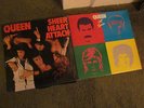 Queen 2LP lot,both OPs,both play nice/Sheer Heart Attack w/ insert,Hot Space