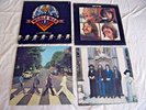 THE BEATLES - 4 x Vinyl LPs ALL THIS & WORLD WAR/ABBEY ROAD/HEY JUDE/LET IT BE
