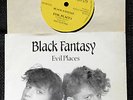 Black Fantasy Evil Places Rare New Wave Synth private pressing signed 7