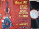 DEVY ERLIH - INGHELBRECHT / LALO symphonie espagnole  / DUCRETET-THOMSON