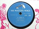 78 rpm Elvis Presley - All Shook Up - UK HMV