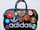 *70’s ADIDAS NORTHERN SOUL BAG with ORIGINAL WIGAN CASINO PATCHES etc *