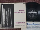 Ansermet: Weber Overtures (Decca SXL 2112 WBg ED1 UK Stereo LP) Nice