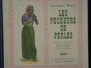 COLUMBIA FCX 344/5 ED 1 FRENCH VINYL BIZET CLUYTENS LES PECHEURS DE PERLES 1957