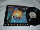 DEF LEPPARD Pyromania LP ORIGINAL US press Hype Sticker   SHRINK   MINT-