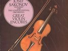 Josef Sakonov(Vinyl LP)Great Violin Encores-Decca-PFS 4265-UK-1973-Ex+/NM