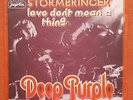 DEEP PURPLE-STORMBRINGER YUGOSLAVIAN 7'' PS 1975 MISPRINT UNIQUE COVER