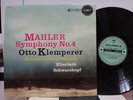 KLEMPERER / MAHLER SYMPHONY No.4, ED1 JAPAN LP Columbia Blue/Silver SAX 2441 NM