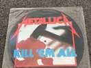 RARE Metallica Kill 'Em All UK 1986 Music For Nations 1st Press Picture Disc LP