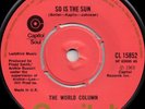 Northern Soul 7in Single-World Column-So Is The Sun