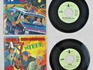 The A-Team Storybook & Recording 45 RPM Set of 2 Maltese Cow Steel Read Along