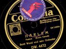 SCOTT WOOD & ORCHESTER Harlem / HENRY HALL The Goona Goo   Schellackplatte S8994