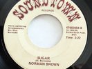 NORMAN BRON-SUGAR ON SOUNDTOWN MODERN SOUL BOOGIE 45-VG++