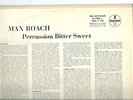 MAX ROACH - Percussion Bitter Sweet / US Mono PROMO LP