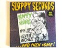 SLOPPY SECONDS THE FIRST SEVEN INCHES...AND THEN SOME  LP RED VINYL TAANG  PUNK