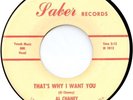 Al Chaney:  That's Why I Want You / Return To Sandra