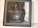 KENNY BARRON TRIO AUTOGRAPHED LP FLAT (NO RECORD) MATTED AND FRAMED MINT