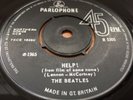 BEATLES Help 1972 large polo ring A'side  UK 7