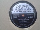 RARE CHUCK BERRY  78rpm 'BEAUTIFUL DELILAH / VACATION TIME' 1958 UK LONDON 8677
