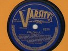 Django Reinhardt - Avalon / Smoke Rings - Varsity 8379 78 RPM Rare Label