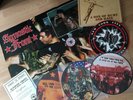 Agnostic Front - A Box Of Hurt And Hate 3 Pic vinyl , Poster . 1patches limited 