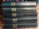 5 Vintage 78rpm Storage Books - Black Binding - Embossed - VG+ 10 Pages Each