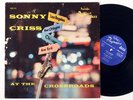SONNY CRISS: AT THE CROSSROADS peacock's progressive jazz LP / MONO DG RARE