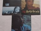 SADE - DIAMOND LIFE - PROMISE - STRONGER THAN PRIDE - THREE UK VINYL LPs.