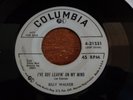 Rocker, Billy Walker, I've Got Leavin On My Mind, Columbia promo # 21531, vg+