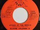 Rare Private Boogie Funk 45 Elayne Coleman - Attack Of The Boogie - Listen