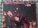IRON MAIDEN LIVE + ONE. Ltd edition Greek pressing 1984.