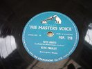 ELVIS PRESLEY BLUE SUEDE SHOES / TUTTI FRUTTI HMV POP. 213 ORIGINAL 78RPM