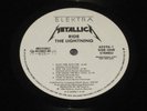 Metallica Ride The Lightning Promo LP Elektra WLP Megaforce 60396-1 NM 1984 RARE