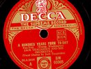 JACK TEAGARDEN & ORCH. A Houndred Years From To-Day / Dark Eyes   78rpm  X3077