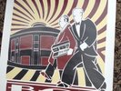 Heaven 17 The Luxury Gap Poster Gig 2011 Martin F Bedford Screen Printed Signed